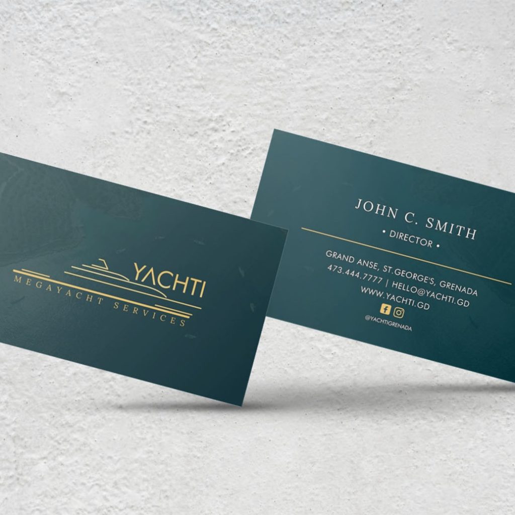 Yachti business cards